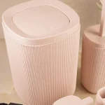 سرویس بهداشتی روما 5 پارچه رنگ صورتی - Image 3