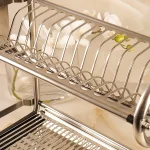 جا ظرفی دو طبقه استیل ev004 - Image 6