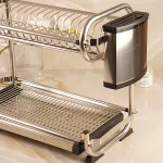 جا ظرفی دو طبقه استیل ev004 - Image 8