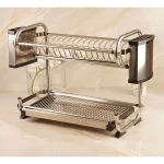 جا ظرفی دو طبقه استیل ev004 - Image 9