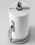 جای دستمال رول رومیزی استیل از برند سیمپل یومن simplehuman - Image 5