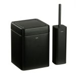 سطل و برس تک اسمارت 6 لیتر بادبزنی مربع رنگ مشکی