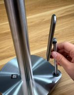 جای دستمال رول رومیزی استیل از برند سیمپل یومن simplehuman - Image 6