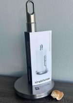 جای دستمال رول رومیزی استیل از برند سیمپل یومن simplehuman - Image 8