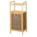 سبد رخت چرک و استند بامبو - Image 2