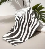 جادستمال کاغذی فوق لوکس لاکچری اورگانیک طرح زبرا zebra - Image 4