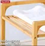 سبد رخت چرک و استند بامبو - Image 5