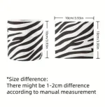 جادستمال کاغذی فوق لوکس لاکچری اورگانیک طرح زبرا zebra - Image 6