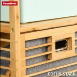 سبد رخت چرک و استند بامبو - Image 6