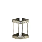 جا شامپویی کنج دو طبقه ی رنگ طلایی کد 2012-GO Banyo - Image 4