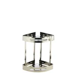 جا شامپویی کنج دو طبقه ی رنگ طلایی کد 2012-GO Banyo - Image 3