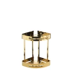 جا شامپویی کنج دو طبقه ی رنگ طلایی کد 2012-GO Banyo