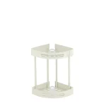 جا شامپویی کنج دو طبقه ی رنگ طلایی کد 2012-GO Banyo - Image 6