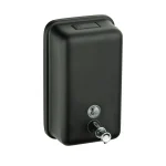 جا مایع دیواری سایز بزرگ رنگ مشکی کد 461000-BL