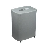 سبد رخت چرک دو مخزنه ی چرخدار حجم 90 لیتر کد 70499W-90L-