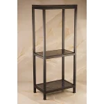 استند ایستاده سه طبقه بدنه مشکی با کفه سنگ مشکی - Image 2