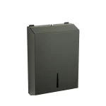 جای دستمال فله ای دیواری بزرگ رنگ استیل مات کد 1534400-ST-BN Large - Image 3