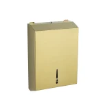 جای دستمال فله ای دیواری بزرگ رنگ استیل مات کد 1534400-ST-BN Large - Image 4