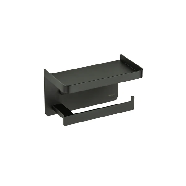 2301-BL جای دستمال توالت استنددار دیواری رنگ مشکی کد 2301-BL - Image 1
