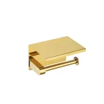 جای دستمال توالت استنددار دیواری رنگ سفید کد 6301-WH - Image 3