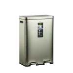 سطل زباله ی 40 لیتر دو مخزنه دو پداله مدل EDISON