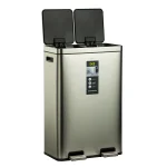 سطل زباله ی 40 لیتر دو مخزنه دو پداله مدل EDISON - Image 2