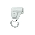 سشوار دیواری سفید کد 9029-1 (WH)