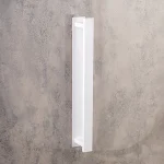 جای حوله ی چسبی پایه مستطیل رنگ سفید - Image 2