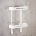 استند وسط حمام دو طبقه ضخیم برند اسمارت رنگ سفید - Image 2