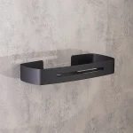 استند وسط حمام تک طبقه ضخیم برند اسمارت رنگ مشکی - Image 2