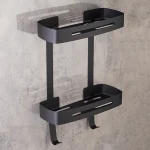 استند وسط حمام دو طبقه ضخیم برند اسمارت رنگ مشکی - Image 3