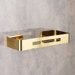 استند وسط حمام تک طبقه ضخیم برند اسمارت رنگ طلایی - Image 2