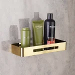 استند وسط حمام تک طبقه ضخیم برند اسمارت رنگ طلایی - Image 4