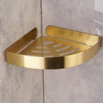 استند کنج حمام تک طبقه ضخیم برند اسمارت رنگ طلایی - Image 3