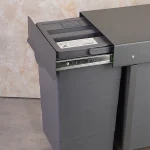 سطل زباله ی کابینتی دو مخزنه حجم 40 لیتر - Image 3