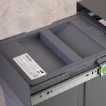 سطل زباله ی کابینتی تک مخزنه ی حجم 20 لیتر - Image 4