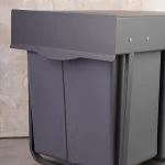 سطل زباله ی کابینتی دو مخزنه حجم 40 لیتر - Image 3