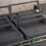 سطل زباله ی کابینتی دو مخزنه حجم 40 لیتر - Image 6