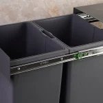 سطل زباله ی کابینتی دو مخزنه حجم 40 لیتر - Image 7
