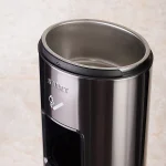 سطل زباله ی زیرسیگاری دار ایستاده ی برند اسمارت رنگ دودی مات - Image 5