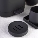 ست سرویس بهداشتی 6 پارچه ی وارداتی برند اسمارت مدل آلوین رنگ مشکی - Image 3