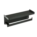 جای دستمال حوله ای استنددار دیواری رنگ طلایی براق کد 2301-L GO - Image 8