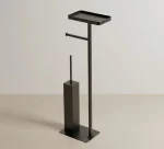 استند ایستاده دستمال برس و جاموبایلی مستطیل استیل مات - Image 5