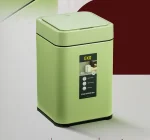 سطل زباله ی هوشمند 10 لیتری برند اکو رنگ کرم - Image 4