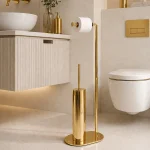 استند ایستاده دستمال و برس رنگ استیل مات کد873 - Image 5