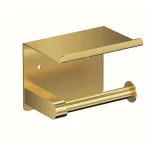 جای دستمال توالت استنددار دیواری رنگ استیل مات کد 63011-BN - Image 6