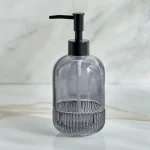 ست سرویس بهداشتی 7 پارچه کریستالی رنگ دودی - Image 2