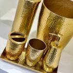 ست سرویس بهداشتی 6 پارچه ی چکشی هندی - Image 10