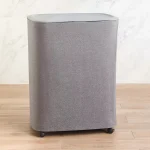 سبد رخت چرک دو مخزنه چرخدار حجم 90 لیتر 70499W-90L