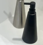 جای مایع استیل مخروطی رنگ مشکی مات
